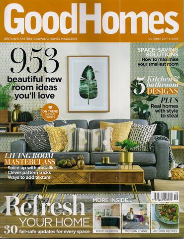 Oak Spitalfields on front page of Good Homes magazine