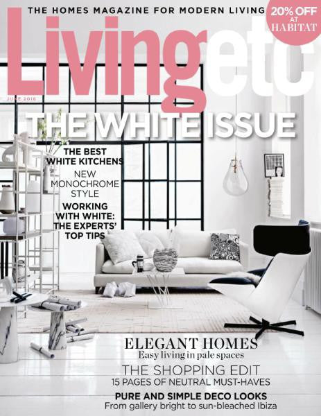See us in Living etc June issue