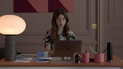 Parisian Inspired Interiors - style your office like 'Emily in Paris'